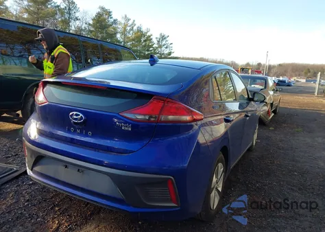 2020 Hyundai Ioniq Blue из США, поврежденный, VIN KMHC65LC4LU231684
